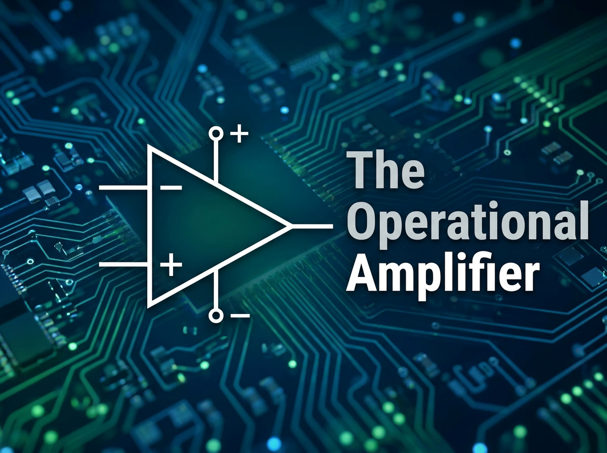 Image of an op-amp - operational amplifier