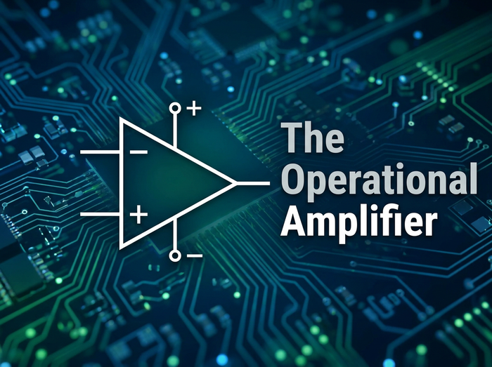Image of an op-amp - operational amplifier