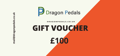 Dragon Pedals £100 gift voucher gift code gift coupon
