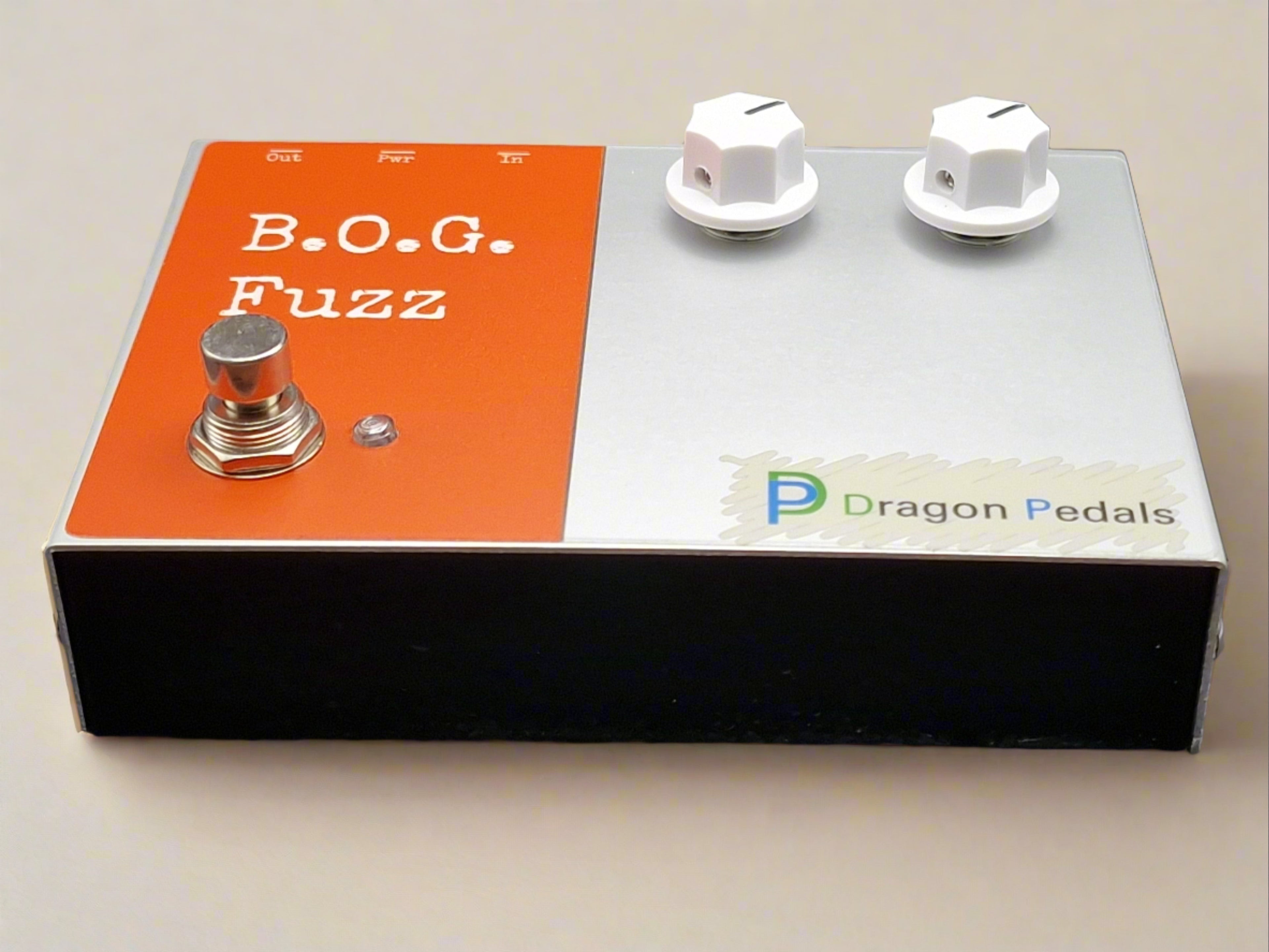 Dragon Pedals, guitar effects pedal, B.O.G. Fuzz, BOG Fuzz, fuzz pedal, fuzz pedals, boutique fuzz pedal, boutique fuzz pedals