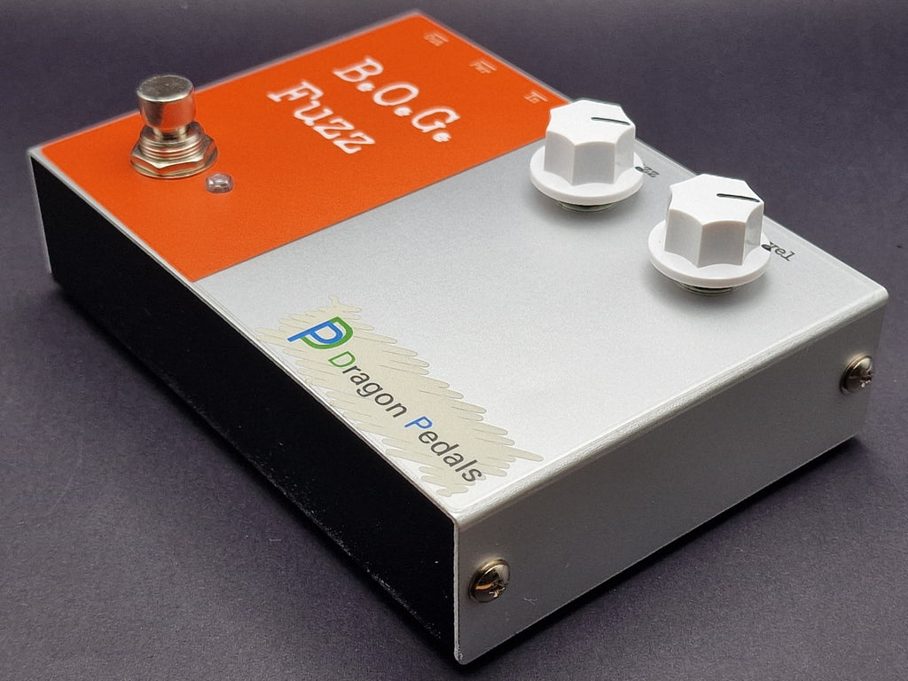 Dragon Pedals, guitar effects pedal, B.O.G. Fuzz, BOG Fuzz, fuzz pedal, fuzz pedals, boutique fuzz pedal, boutique fuzz pedals