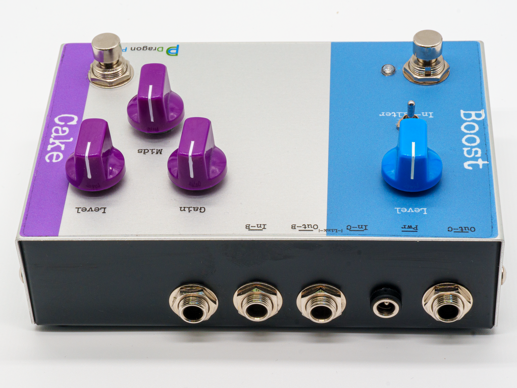 Image of a Guitar Effects Pedal  on a table