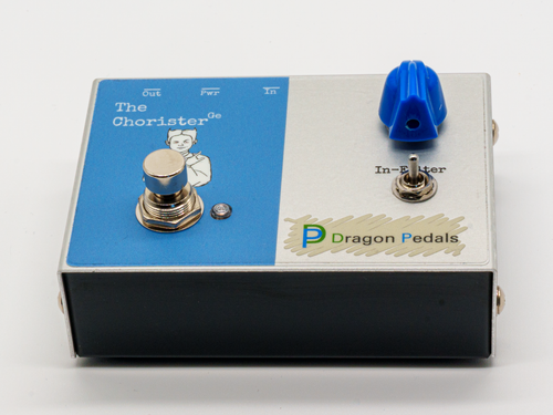 Image of a Guitar Effects Pedal  on a table