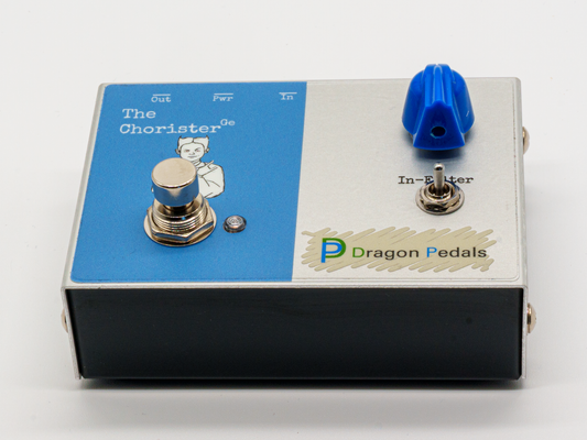 Image of a Guitar Effects Pedal  on a table