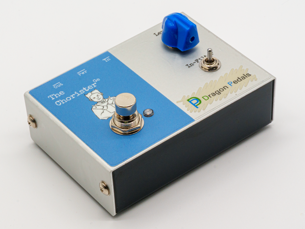 Image of a Guitar Effects Pedal  on a table