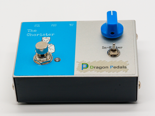 Image of a Guitar Effects Pedal  on a table