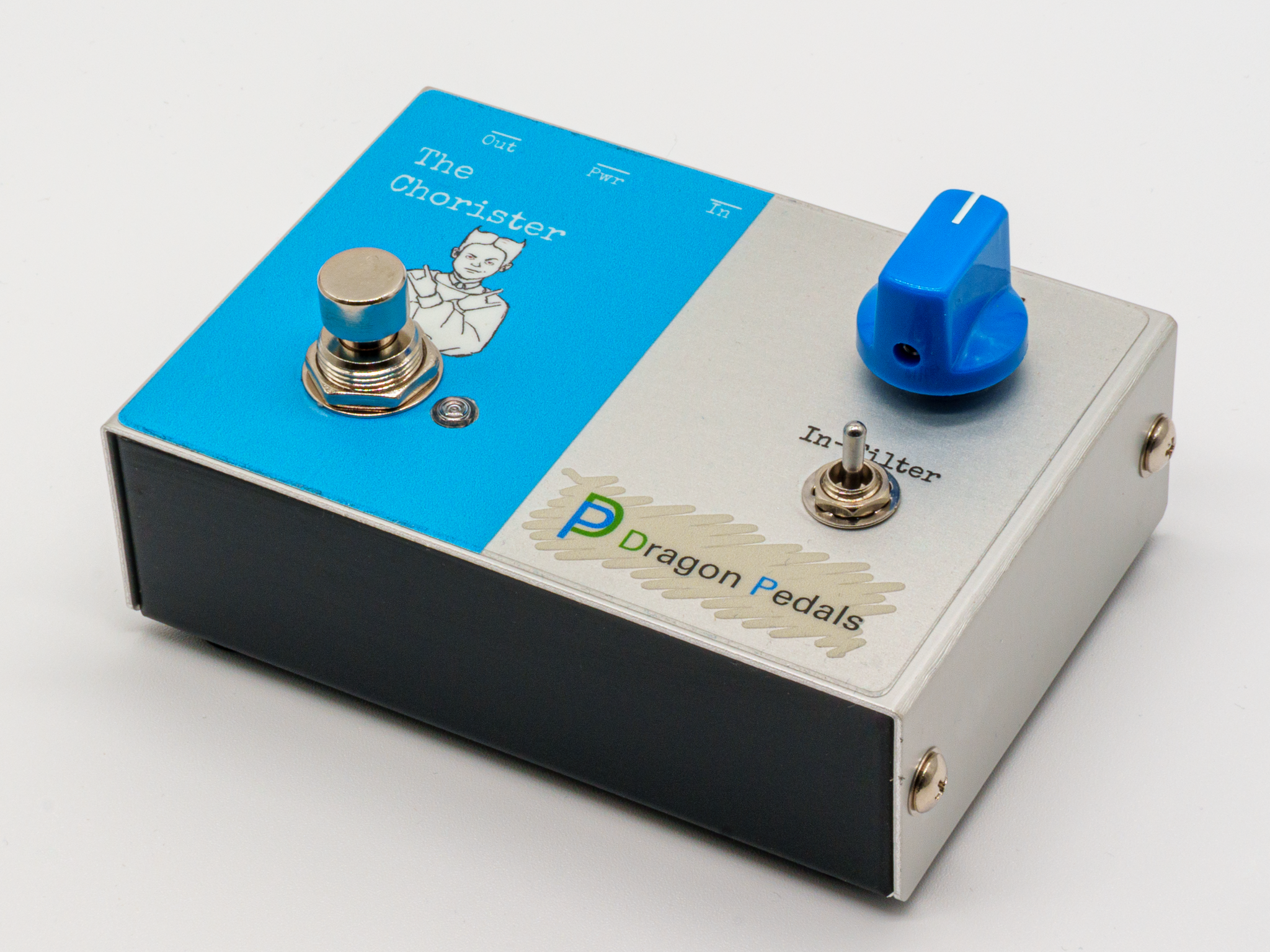 Image of a Guitar Effects Pedal  on a table