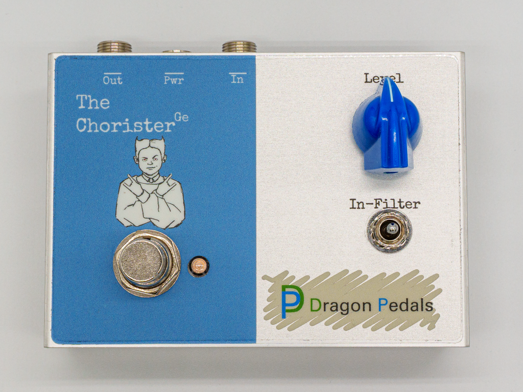Image of a Guitar Effects Pedal  on a table
