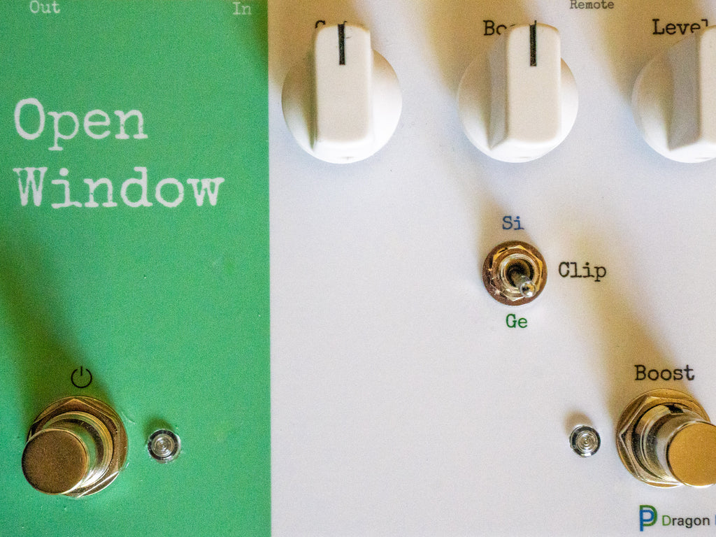 Open Window transparent overdrive by Dragon Pedals