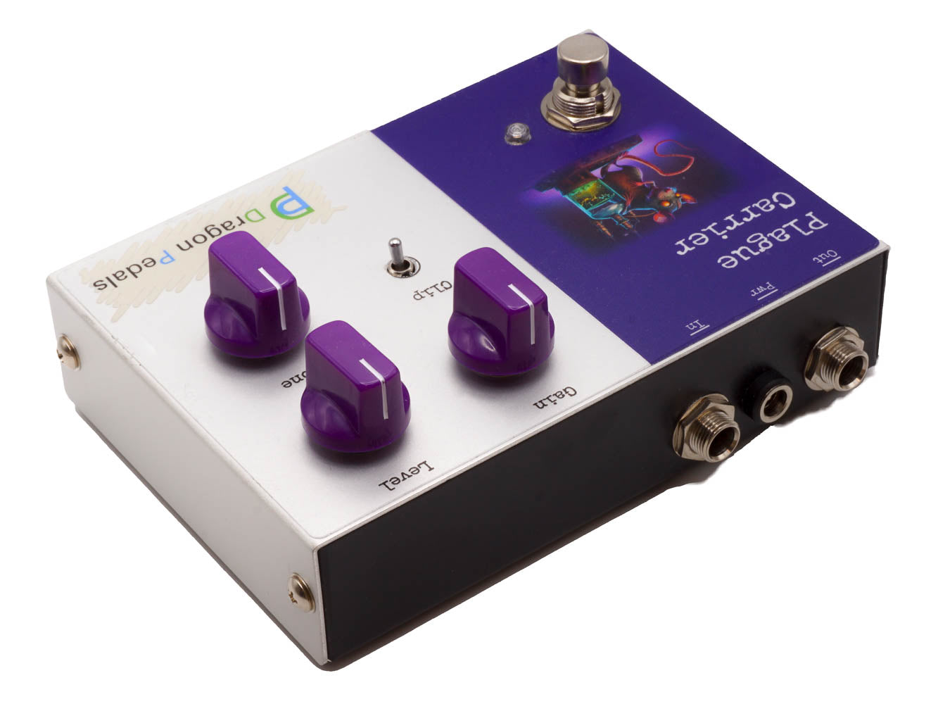 Dragon Pedals, guitar effects pedal, Plague Carrier overdrive, RAT overdrive, overdrive pedal, overdrive pedals, boutique overdrive pedal, boutique overdrive pedals, distortion pedal, distortion pedals, fuzz pedal, fuzz pedals, boutique effects pedal