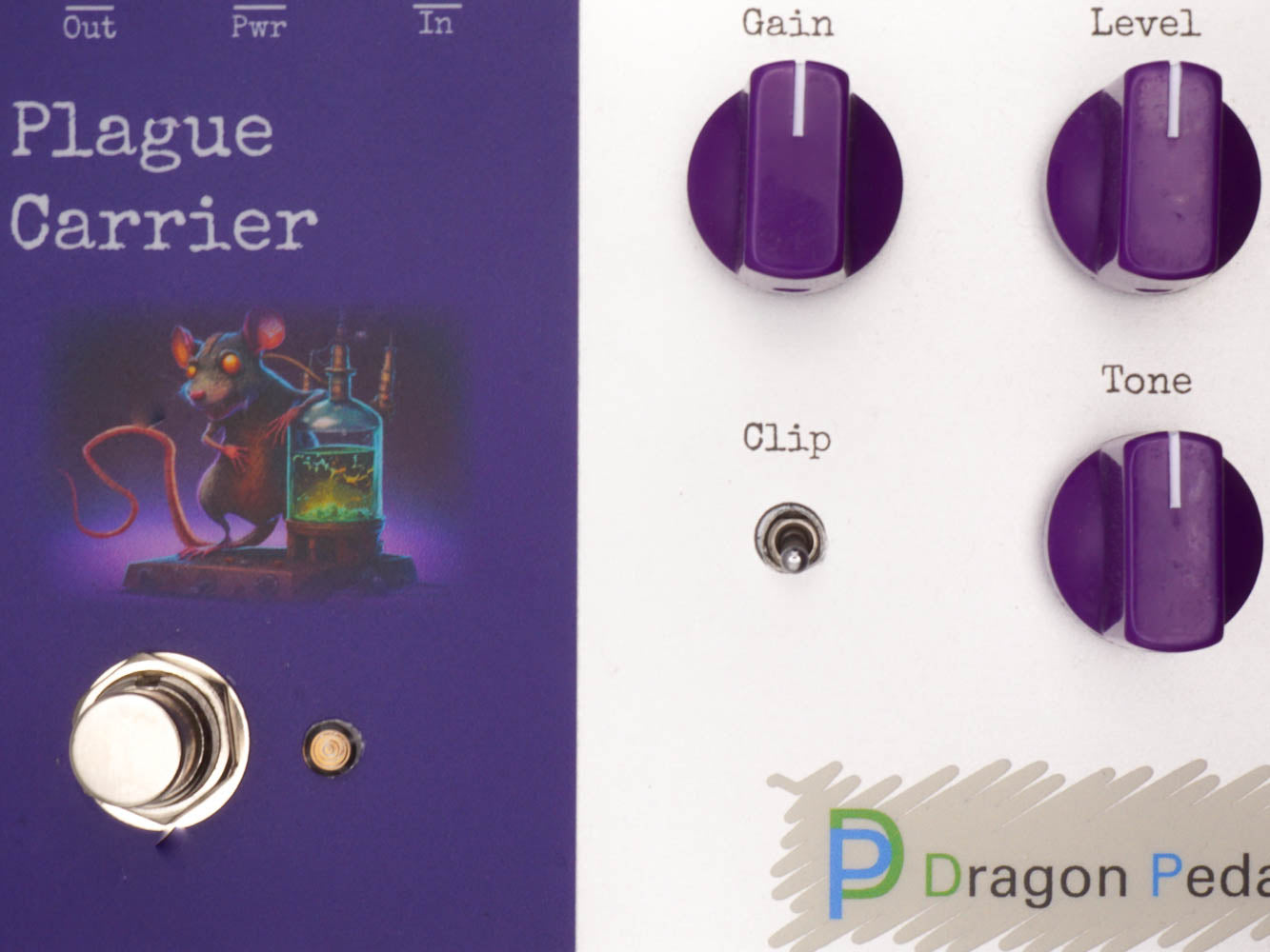 Dragon Pedals, guitar effects pedal, Plague Carrier overdrive, RAT overdrive, overdrive pedal, overdrive pedals, boutique overdrive pedal, boutique overdrive pedals, distortion pedal, distortion pedals, fuzz pedal, fuzz pedals, boutique effects pedal