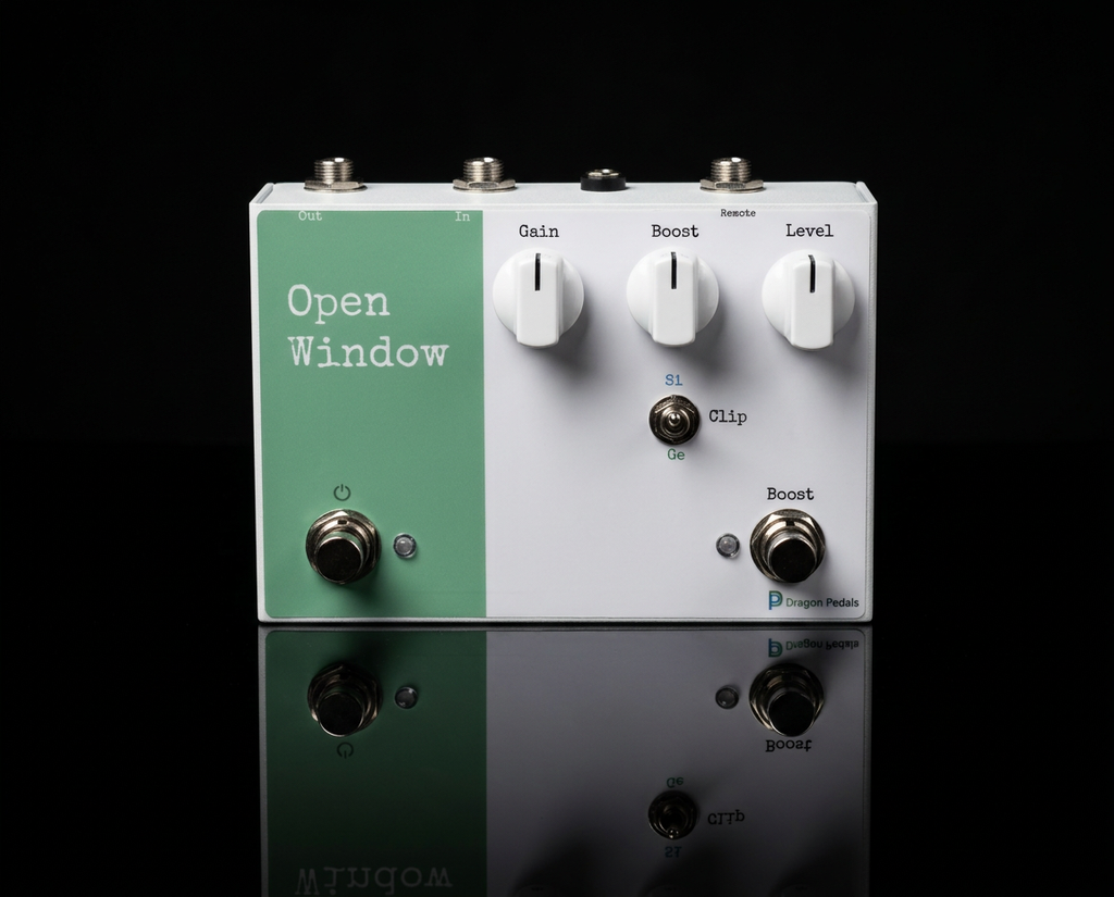 Open Window transparent overdrive by Dragon Pedals