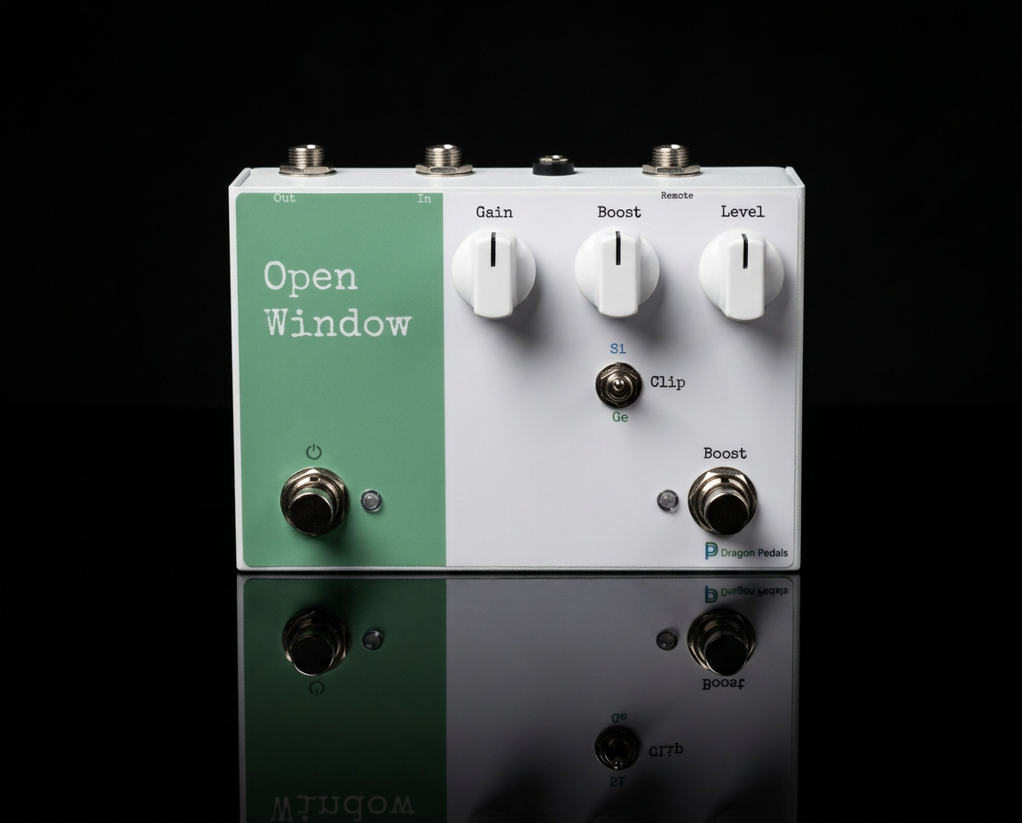 Open Window transparent overdrive by Dragon Pedals