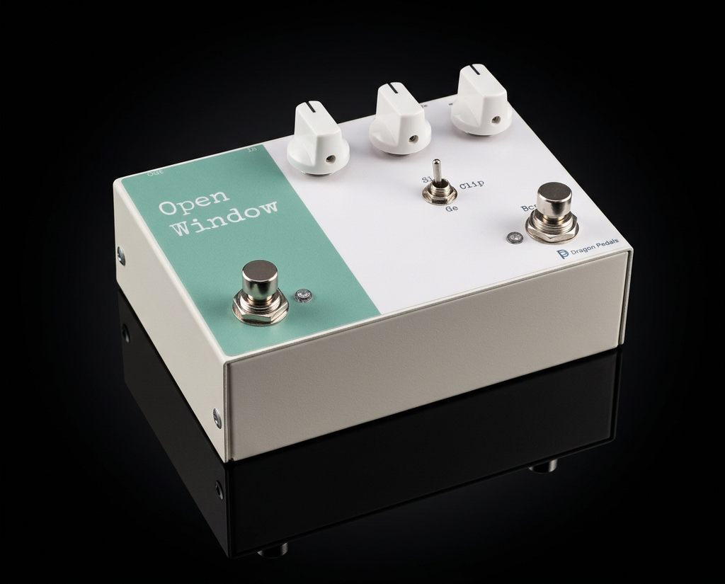 Open Window transparent overdrive by Dragon Pedals