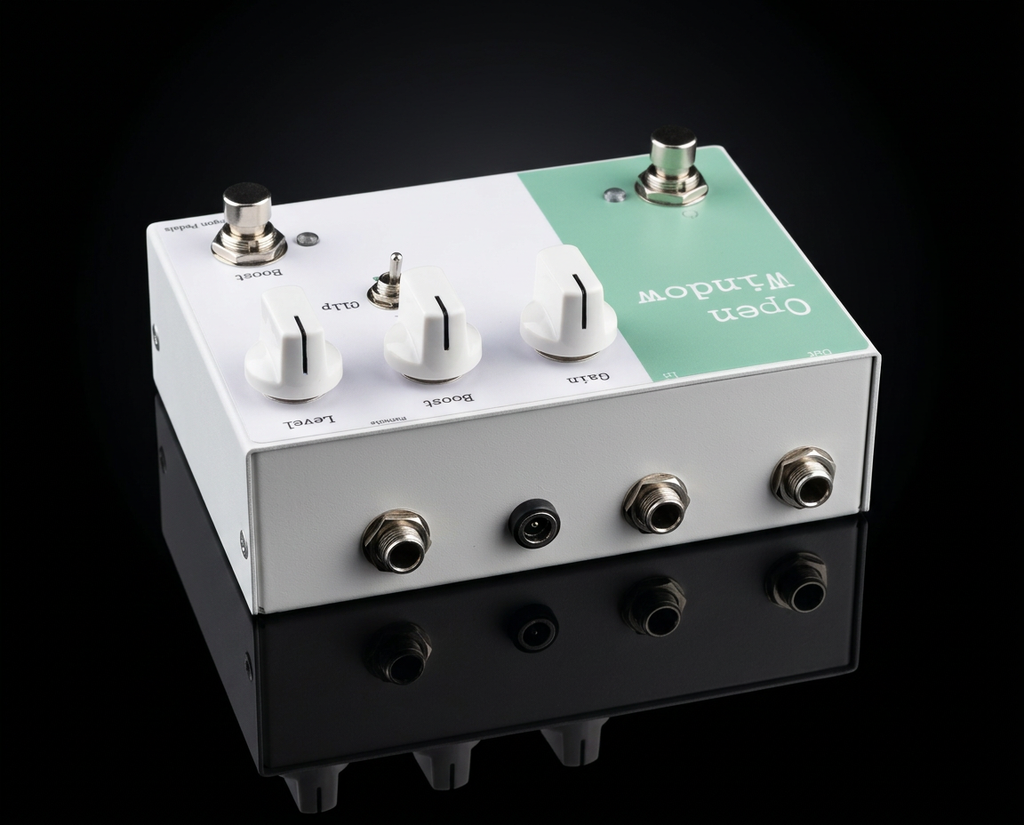 Open Window transparent overdrive by Dragon Pedals