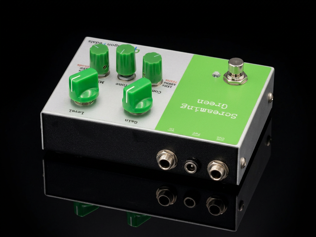 Screaming Green by Dragon Pedals: Tube Screamer Overdrive