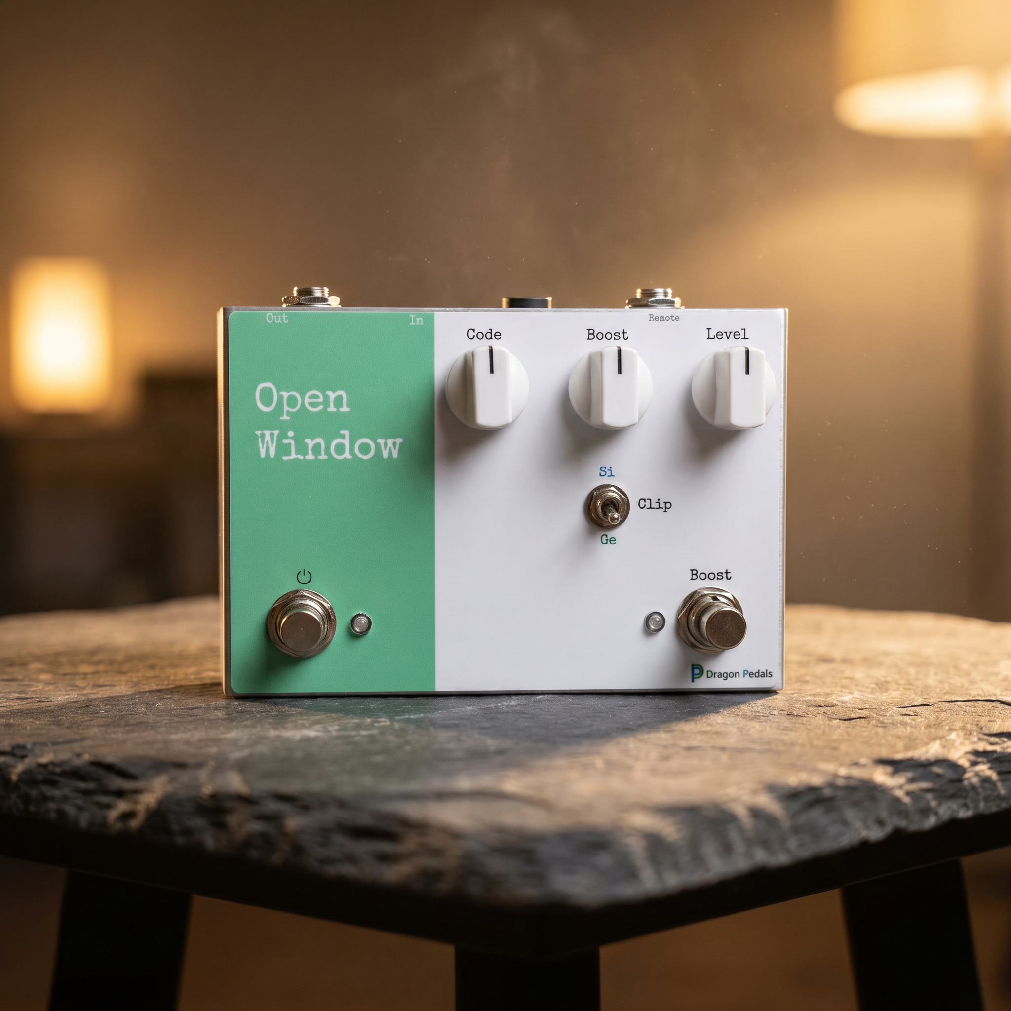 Open Window transparent overdrive by Dragon Pedals
