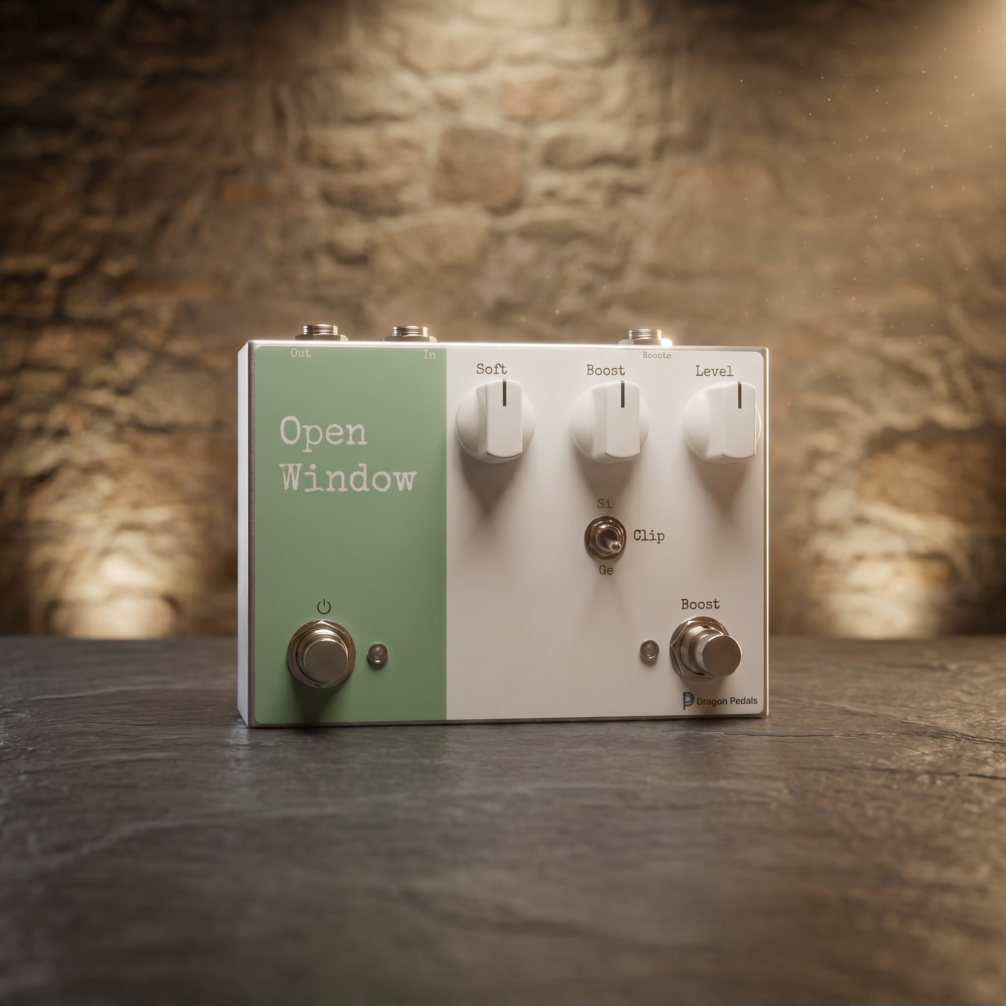 Open Window transparent overdrive by Dragon Pedals