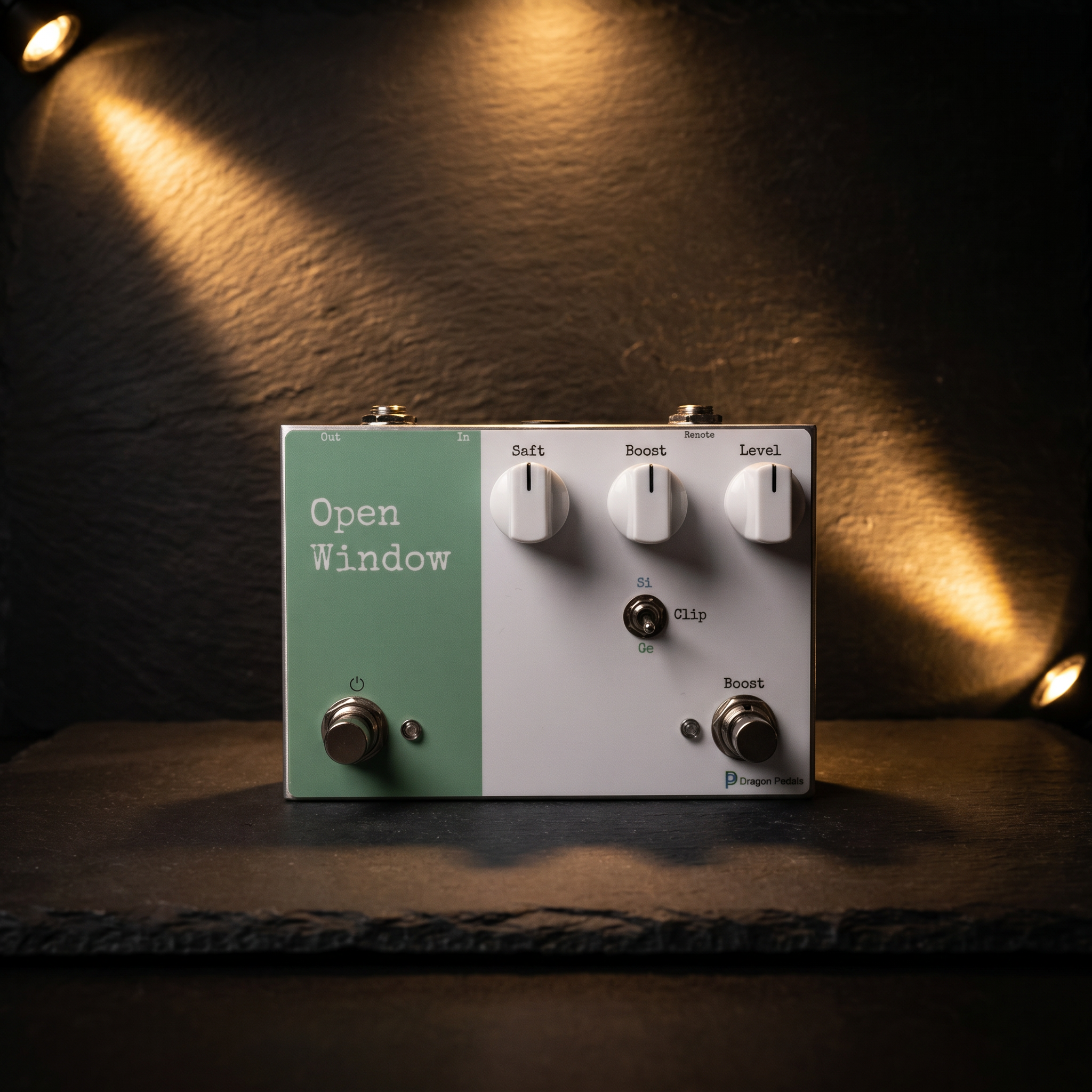 Open Window transparent overdrive by Dragon Pedals