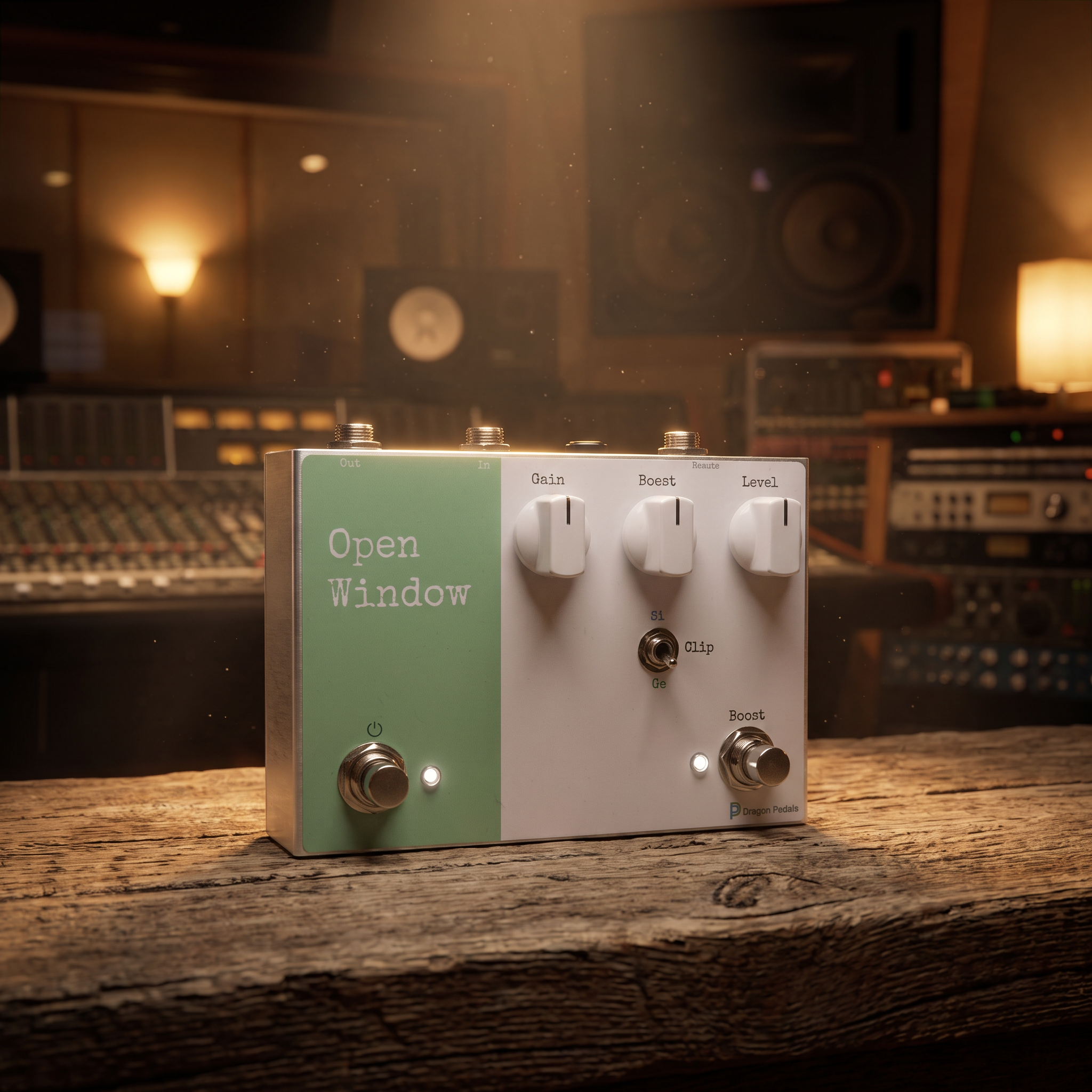 Open Window transparent overdrive by Dragon Pedals