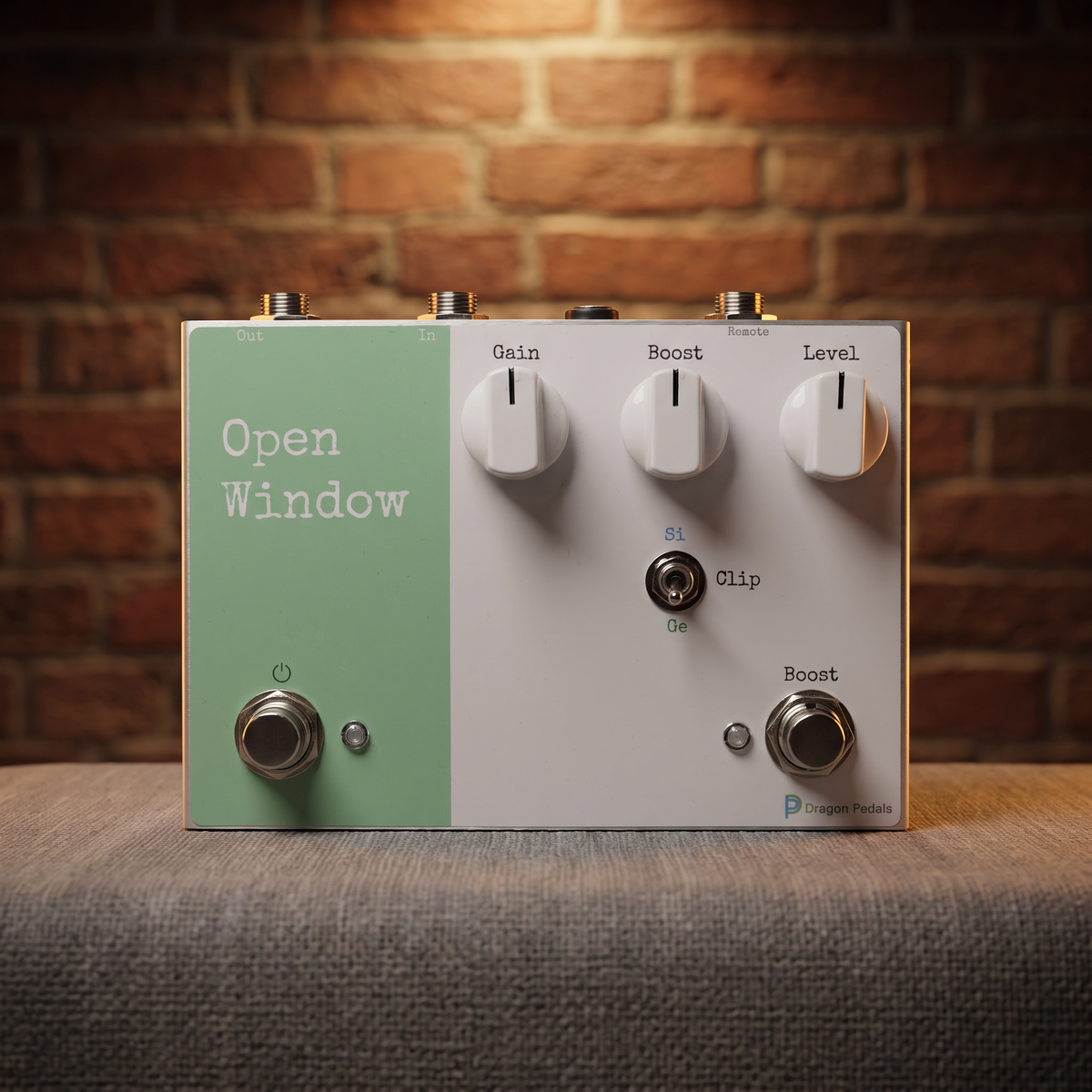 Open Window transparent overdrive by Dragon Pedals