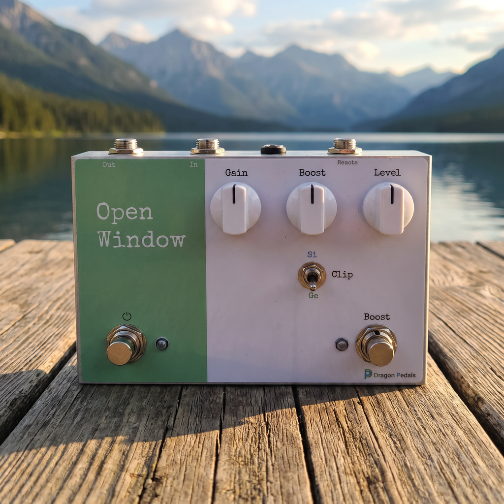 Open Window transparent overdrive by Dragon Pedals