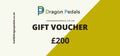 Dragon Pedals £200 gift voucher gift code gift coupon